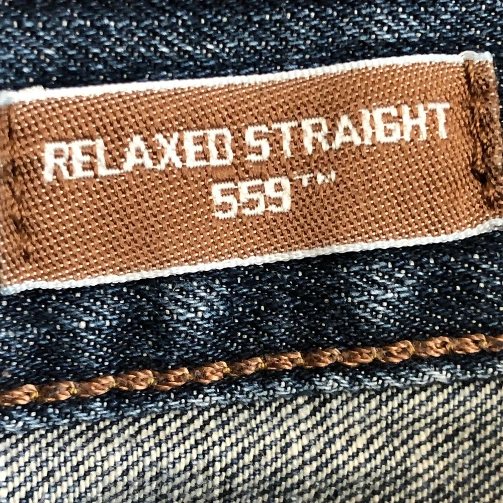 LEVIS RELAXED STRAIGHT 559 BLUE JEANS